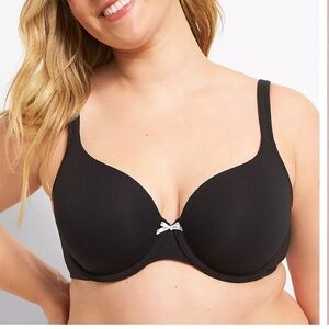 Cacique Lightly Lined Cotton Tshirt Bra 36DDD
